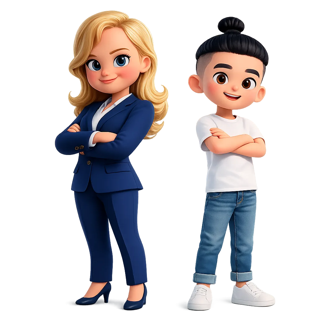 Cyndie DEQUIER et Julien ILARI, cofondateurs de Sun-RH, en illustration